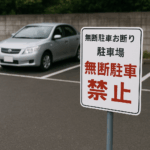 無断駐車お断り