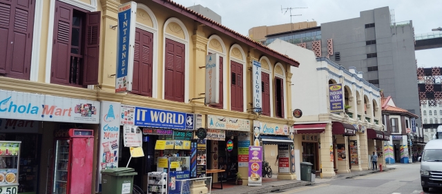 シンガポールの街並み