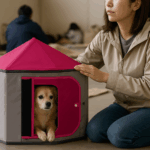 ペット用遮断小屋