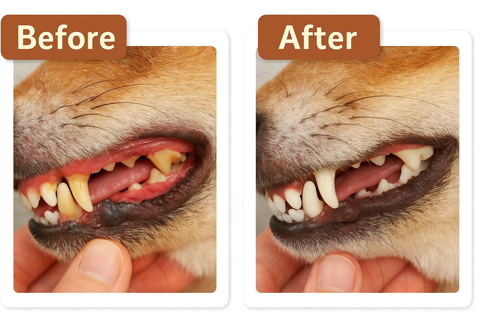 使用前と使用後