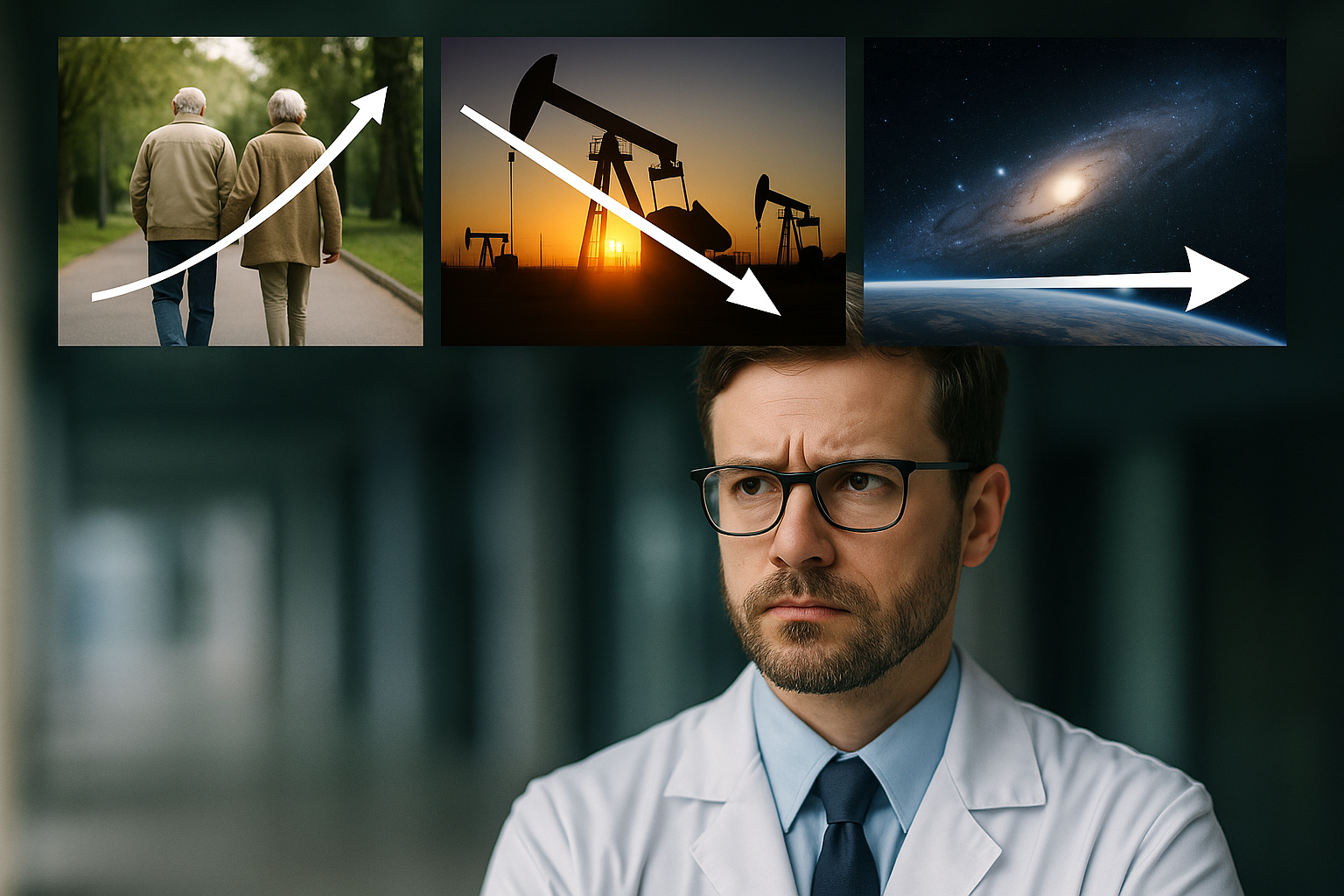 平均寿命・石油・宇宙膨張の真実